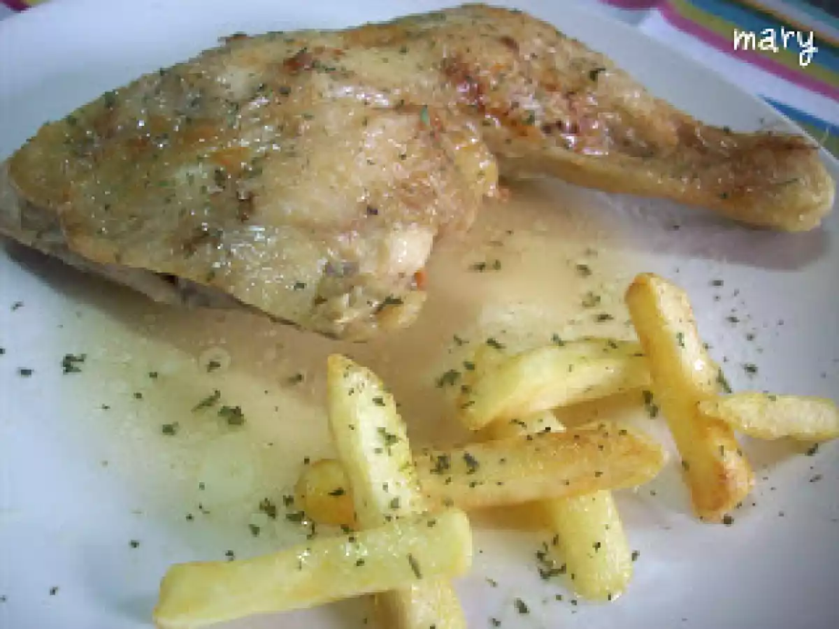 Pollo con patatas en horno turbo convección - foto 2