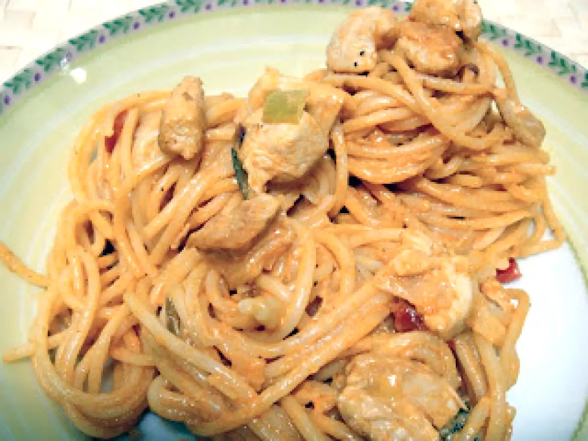 Pollo con puerros y mascarpone en dos versiones - foto 5