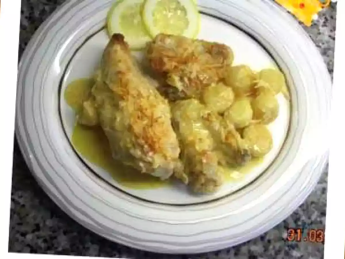Pollo con Salsa de Naranja y Limón