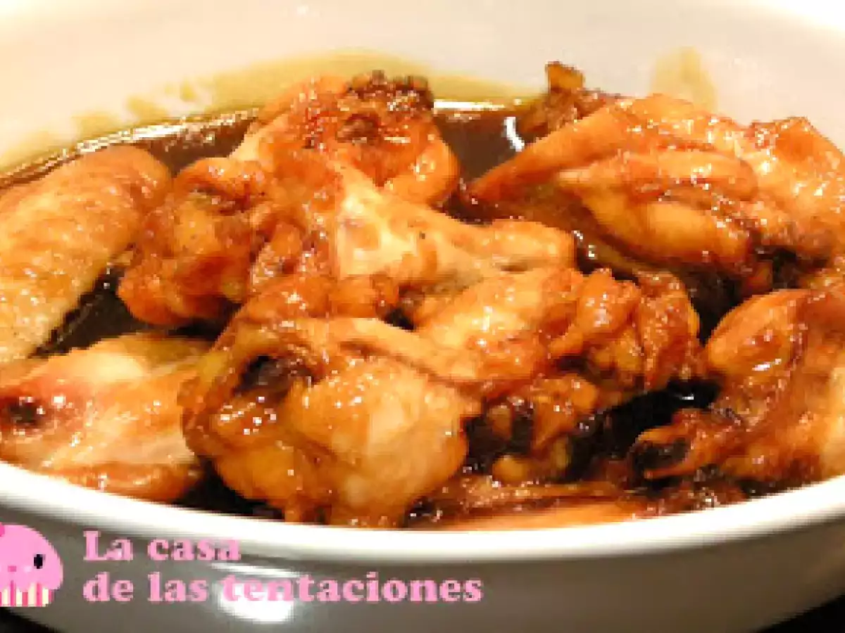 Pollo con salsa de soja, miel y limón - foto 2