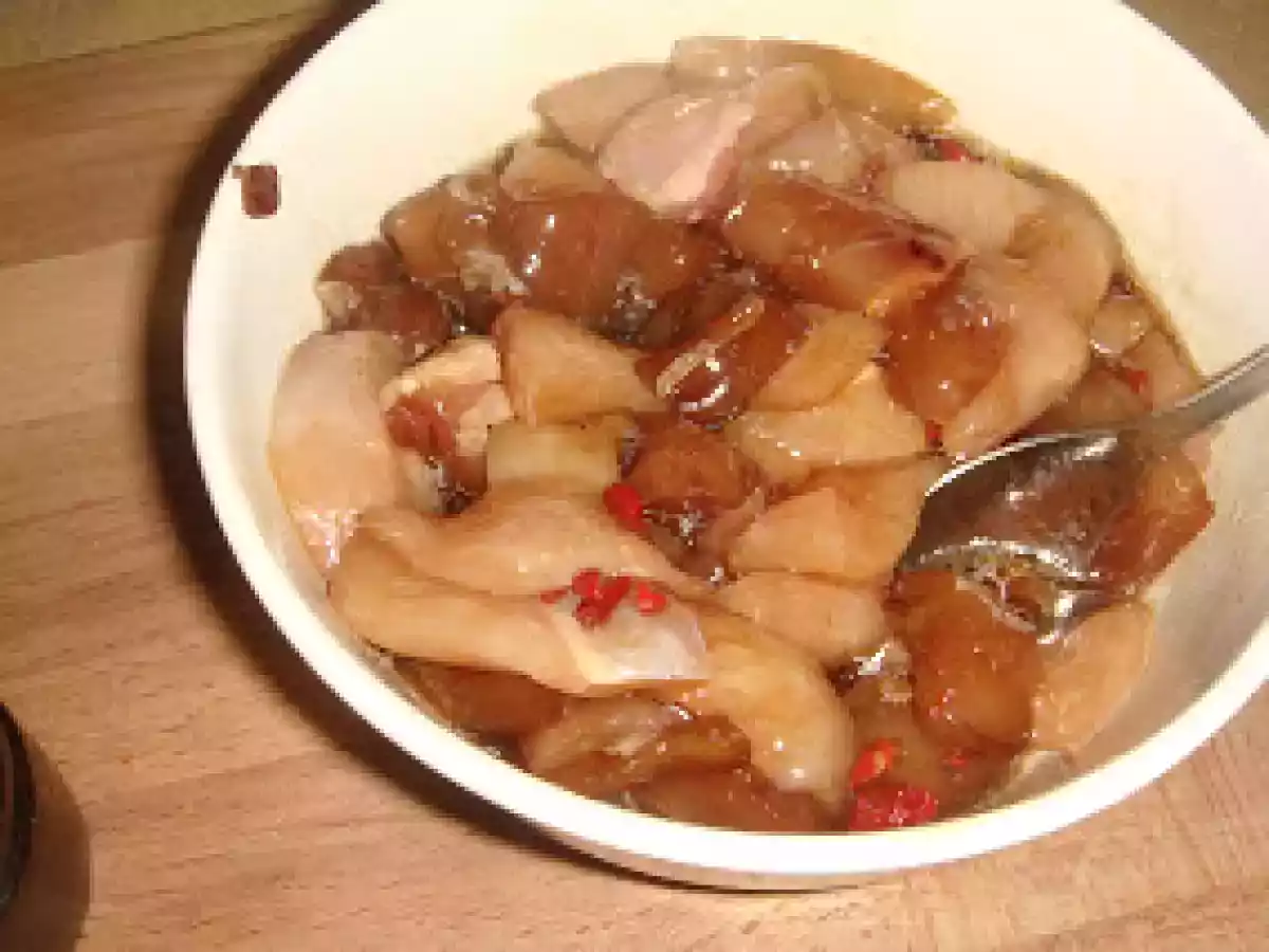 POLLO CON VERDURAS AL ESTILO CHINO