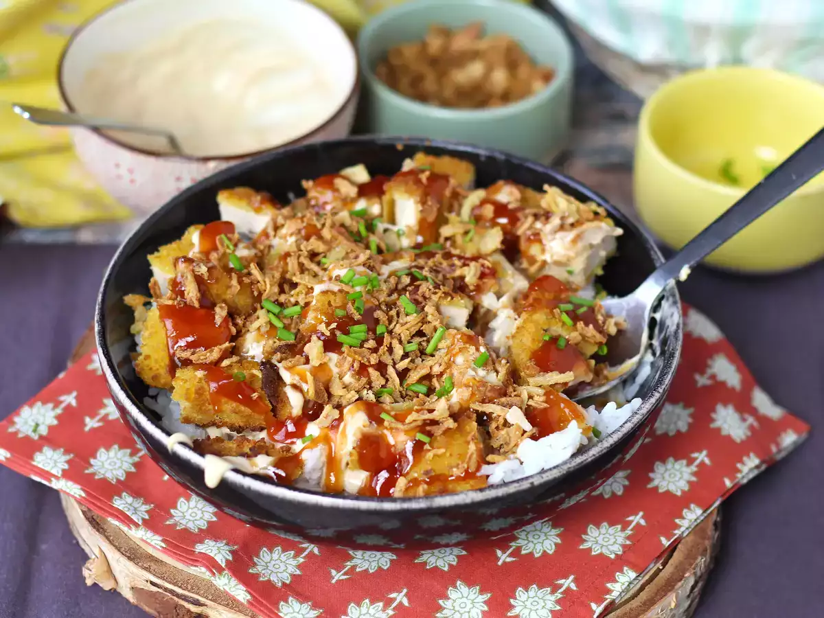 Pollo crujiente con salsa ahumada y arroz: la versión casera del Tasty crousty francés - foto 6
