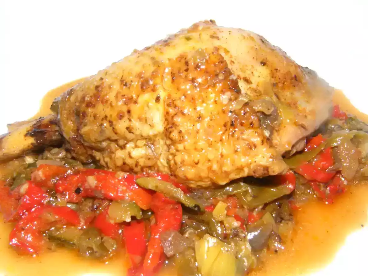 POLLO DE CORRAL AL ESTILO CAJÚN