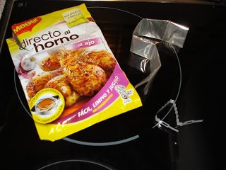 Pollo directo al horno de maggi - Receta Petitchef