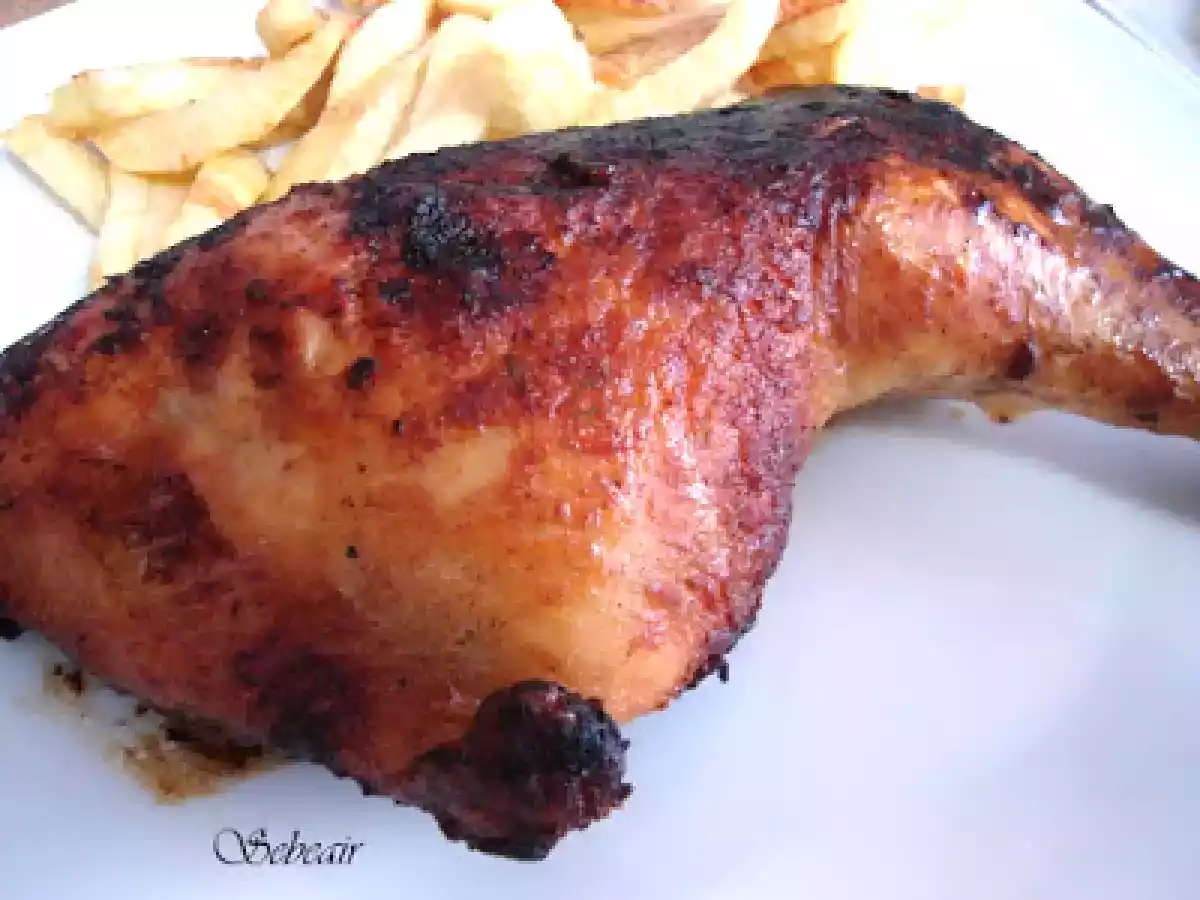 POLLO EN BOLSA DE ASAR (horno de convección)