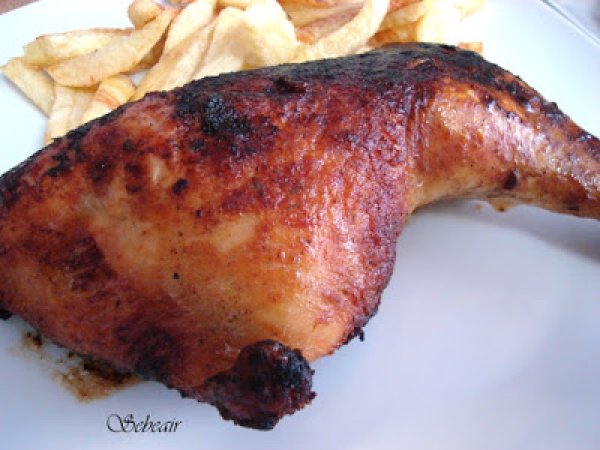 Pollo en bolsa de asar (horno de convección) - Receta Petitchef