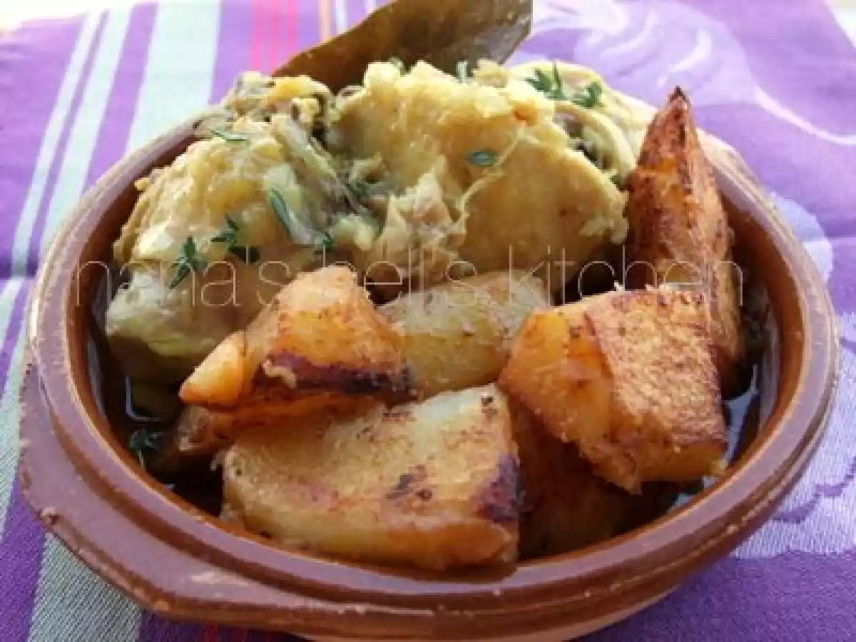 Pollo en doraillo con patatas cajún - foto 2