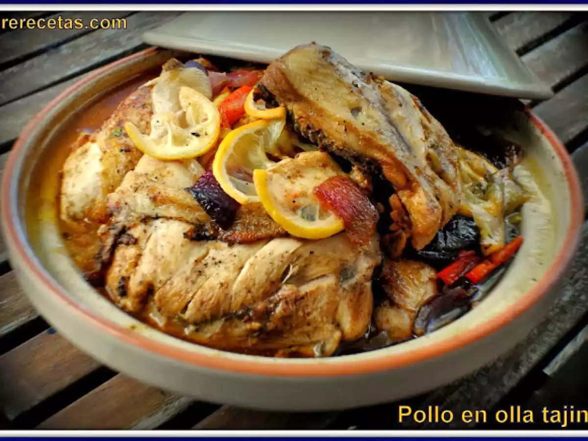 Pollo en olla tajine. - foto 2