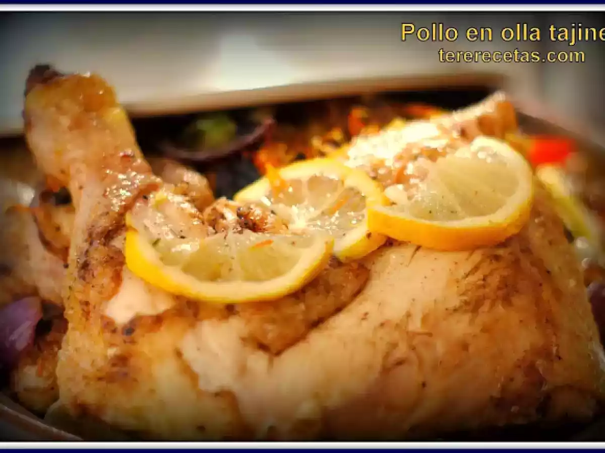 Pollo en olla tajine. - foto 3