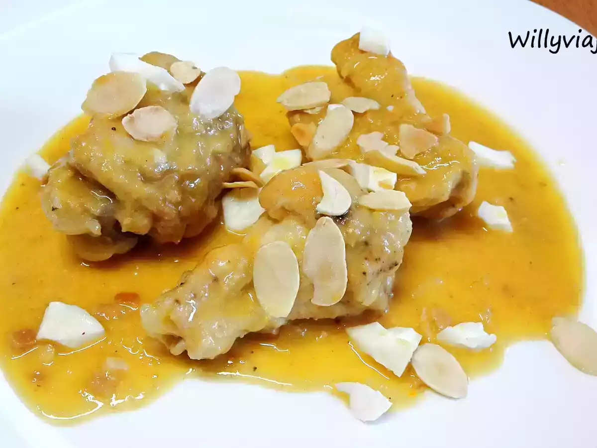 Pollo en pepitoria. Olla exprés - foto 2