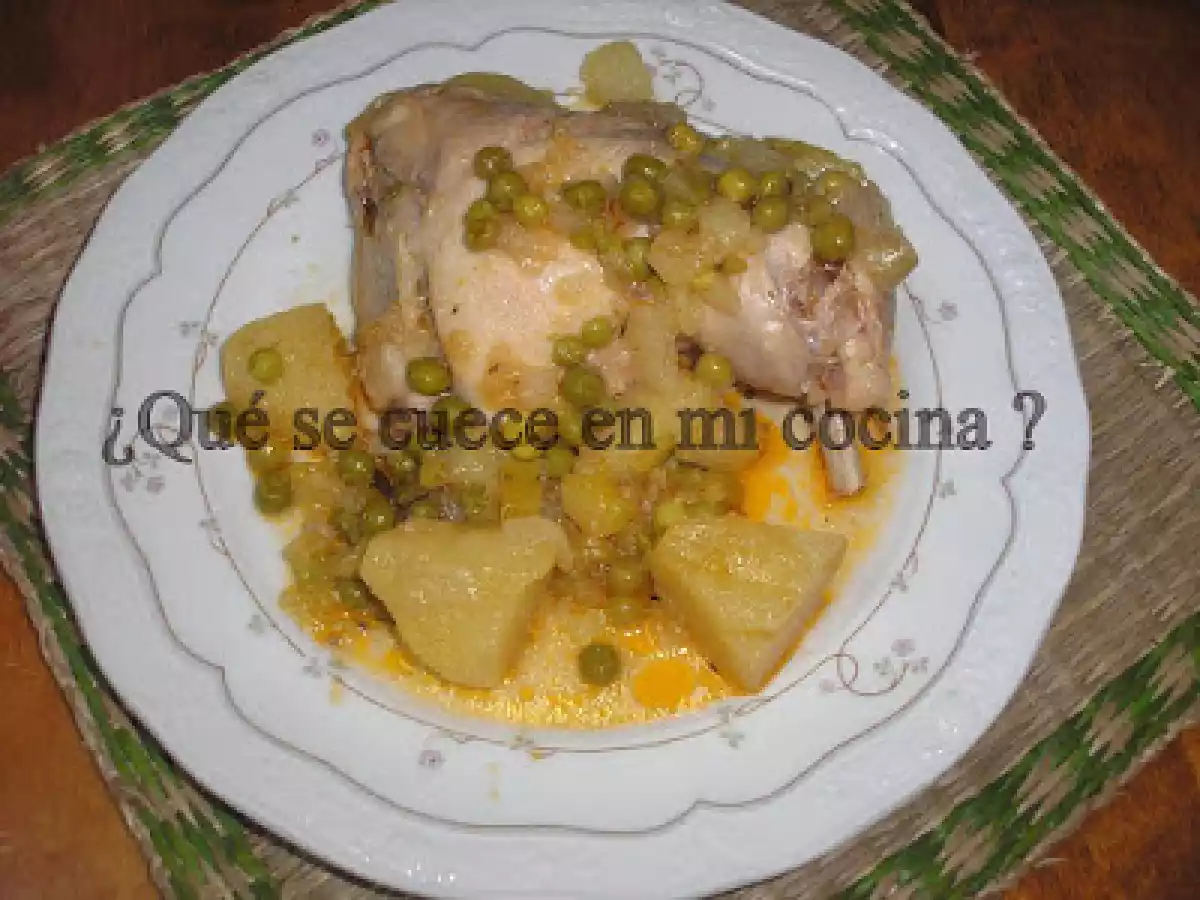 POLLO EN SALSA CON OLLA RÁPIDA. - foto 2
