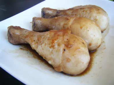 Pollo en salsa de soja y chardonnay