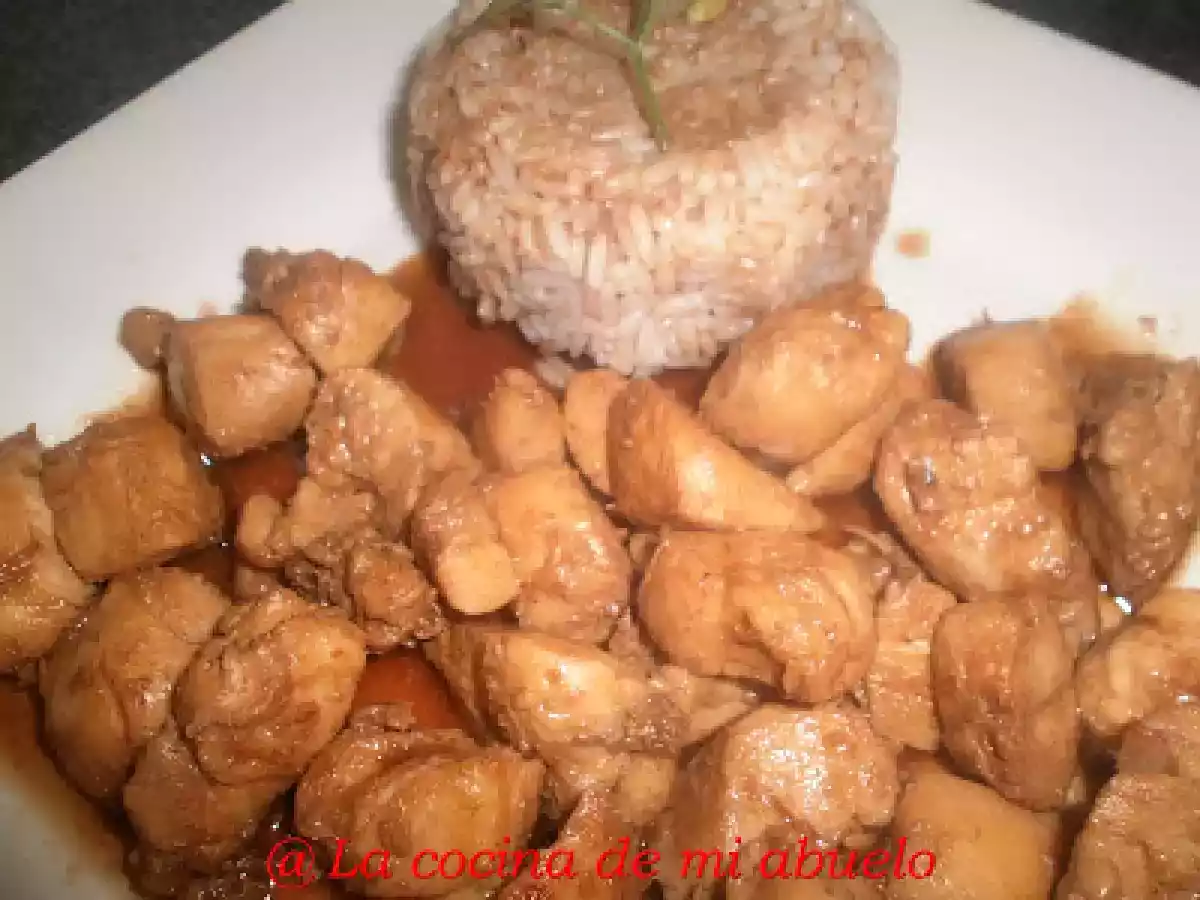 Pollo en salsa de soja y naranja - foto 2