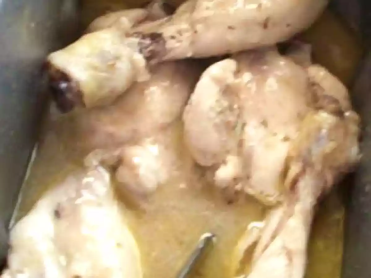 Pollo en su jugo con limon en panificadora - foto 2