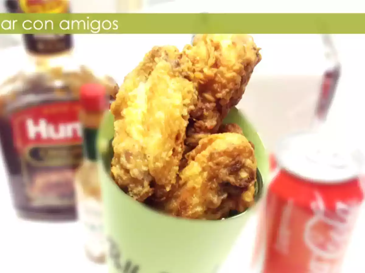 Pollo frito crujiente