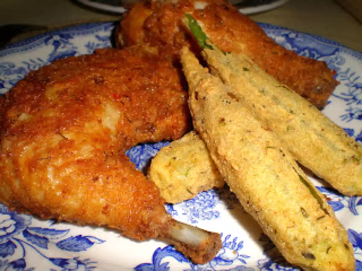 Pollo frito sureno (Southern fried Chicken)