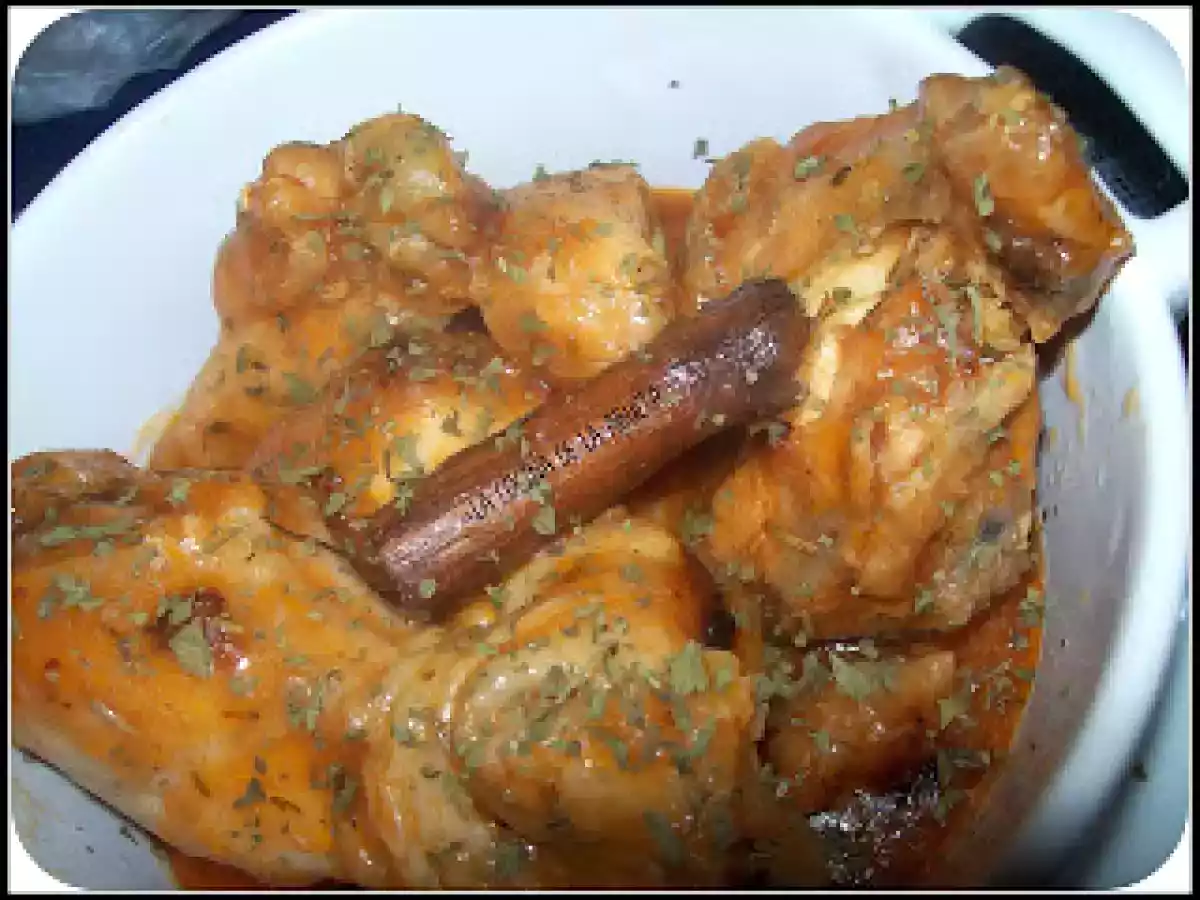 POLLO GUISADO CON ESPECIES EN FUSSIONCOOK.