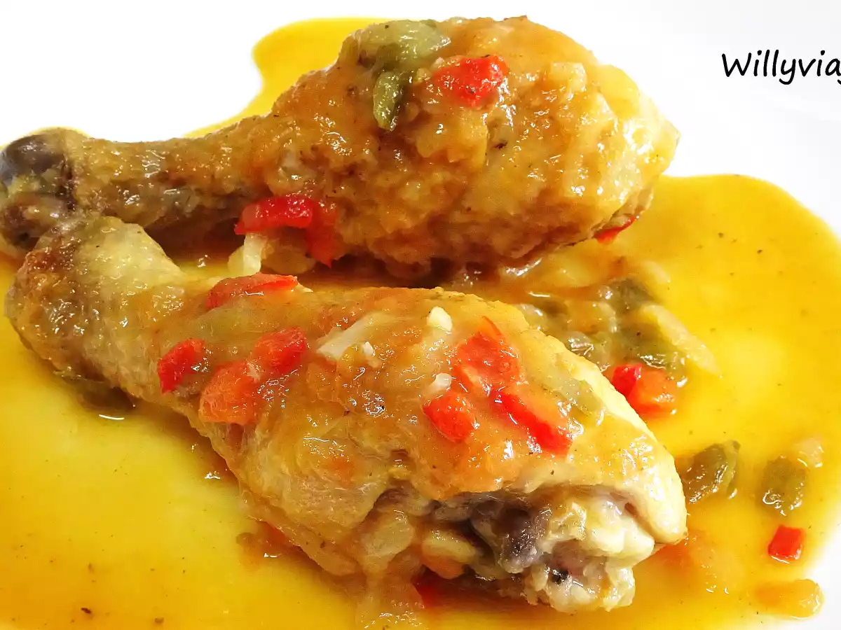 Pollo guisado de la abuela