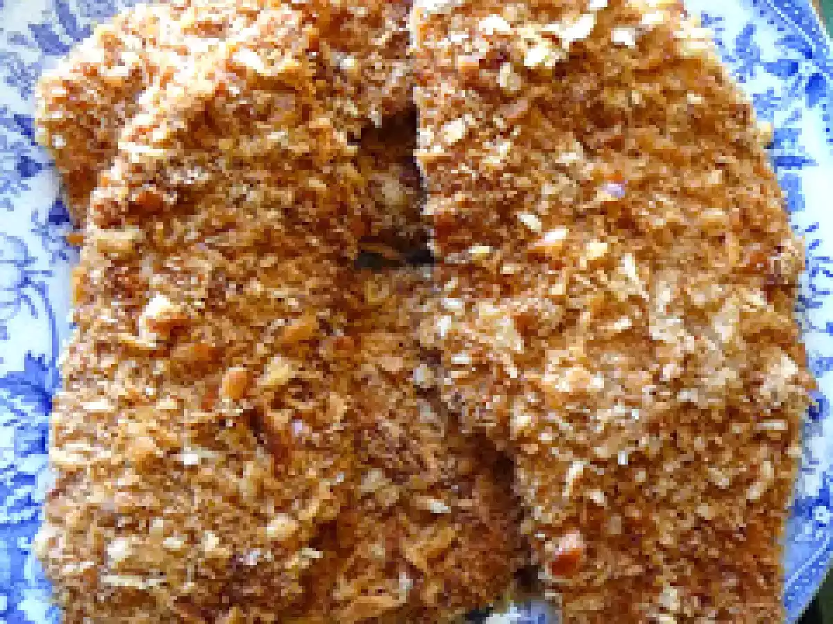 Pollo katsu, pollo crujiente al horno con panko