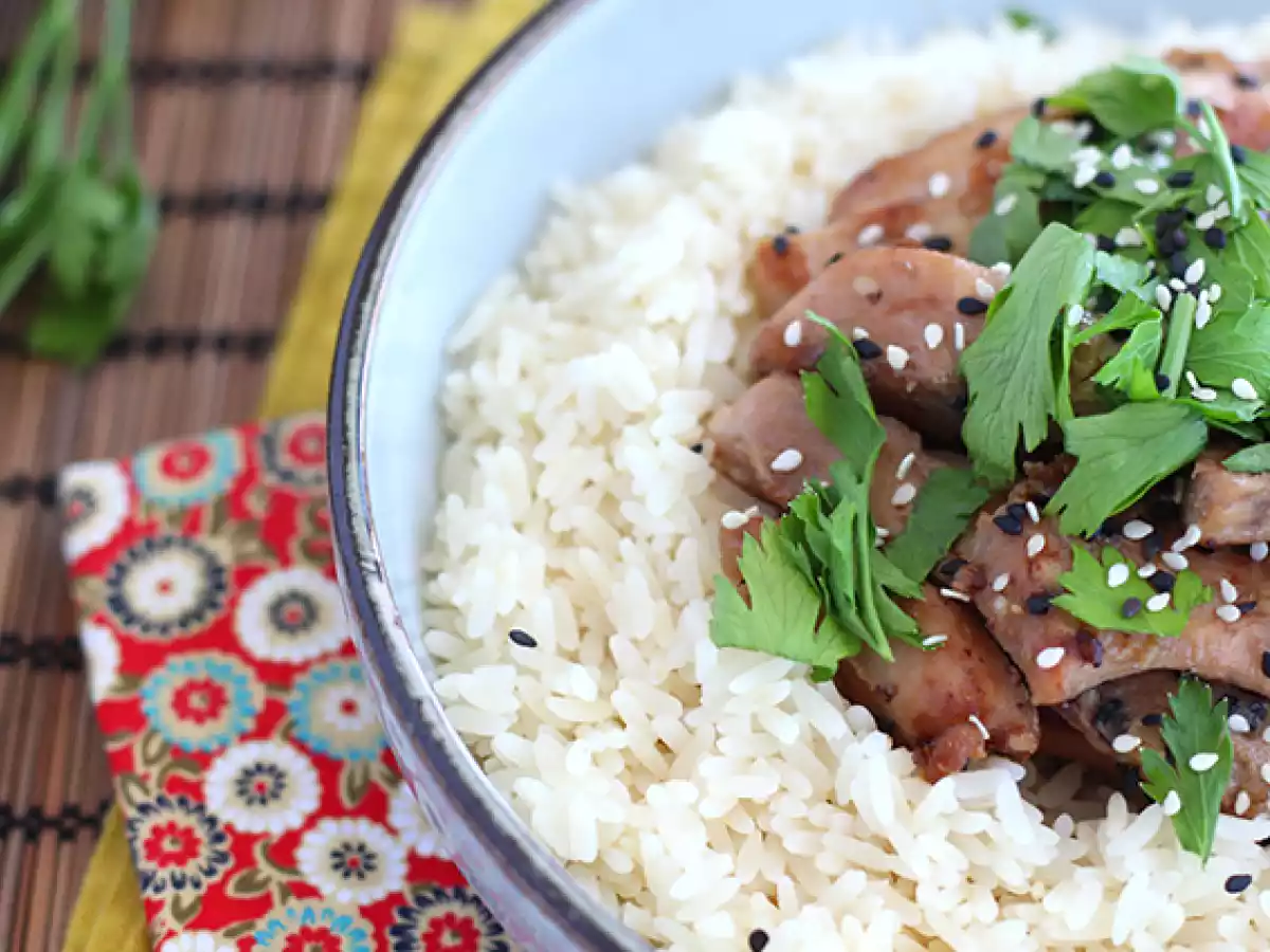 Pollo marinado con soja y miel - foto 4