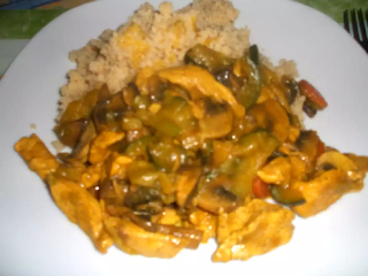 Pollo moruno con cous cous - foto 2