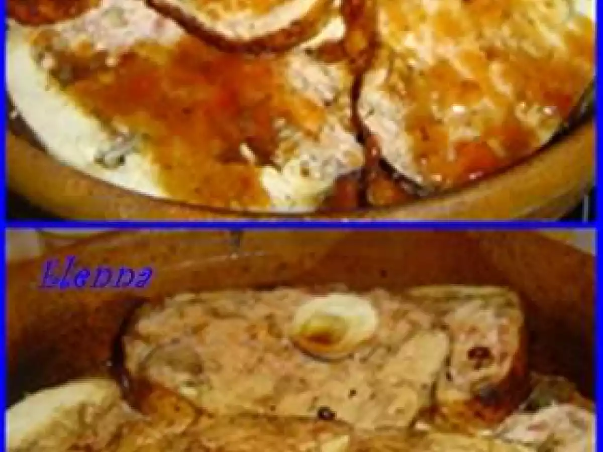 Pollo relleno al cava