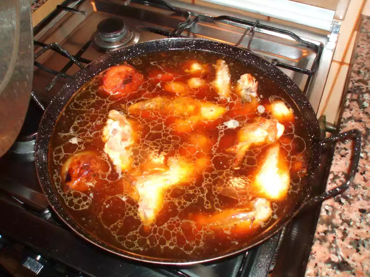 POLLO RUSTIDO CON COÑAC - foto 2