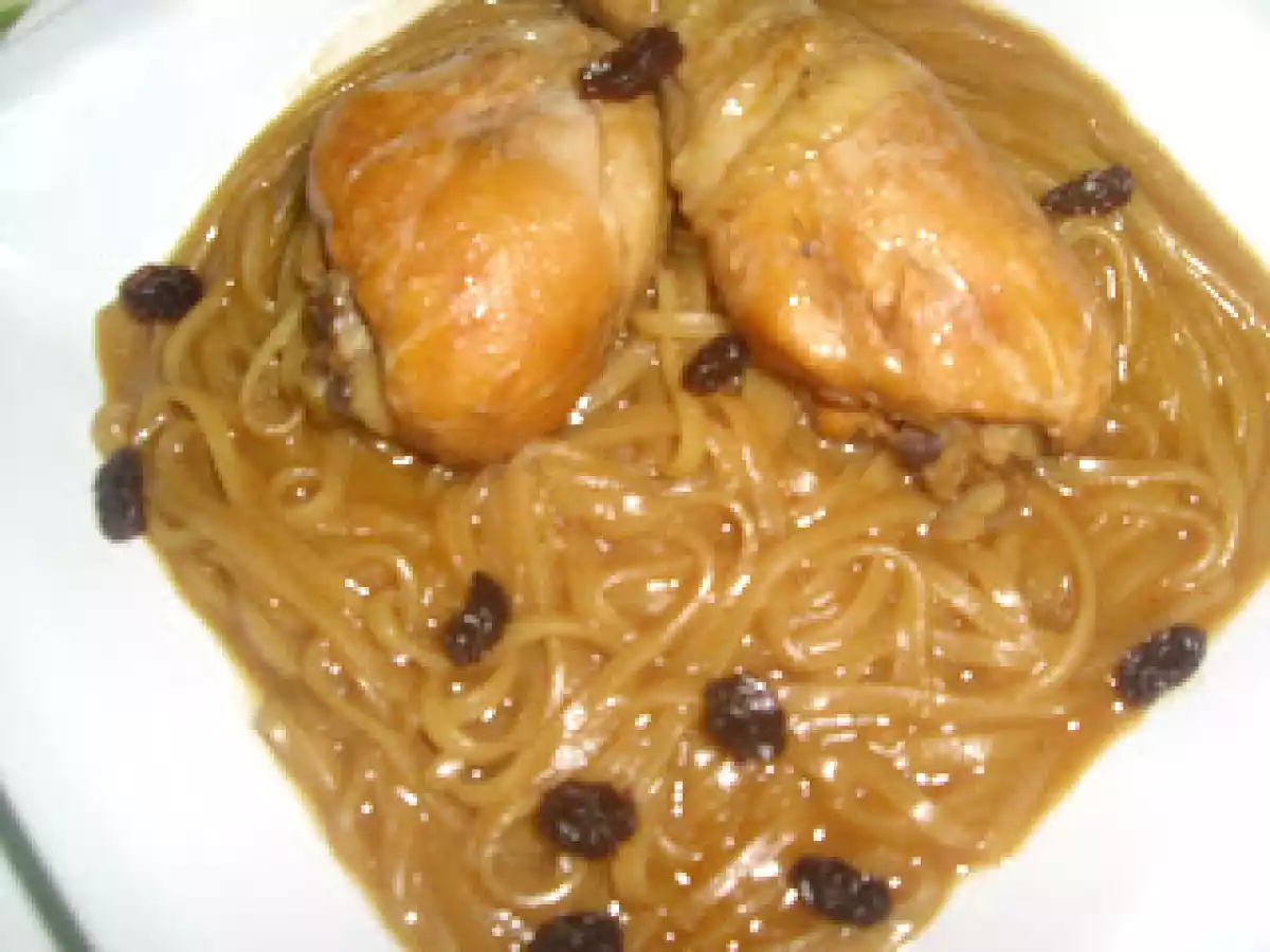 Pollo Thai En Salsa De Mango