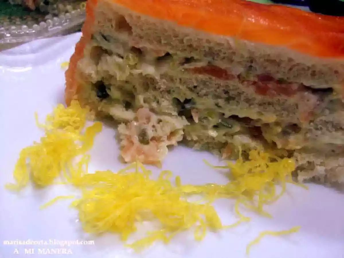 PONCHE SALADO DE SALMÓN AHUMADO