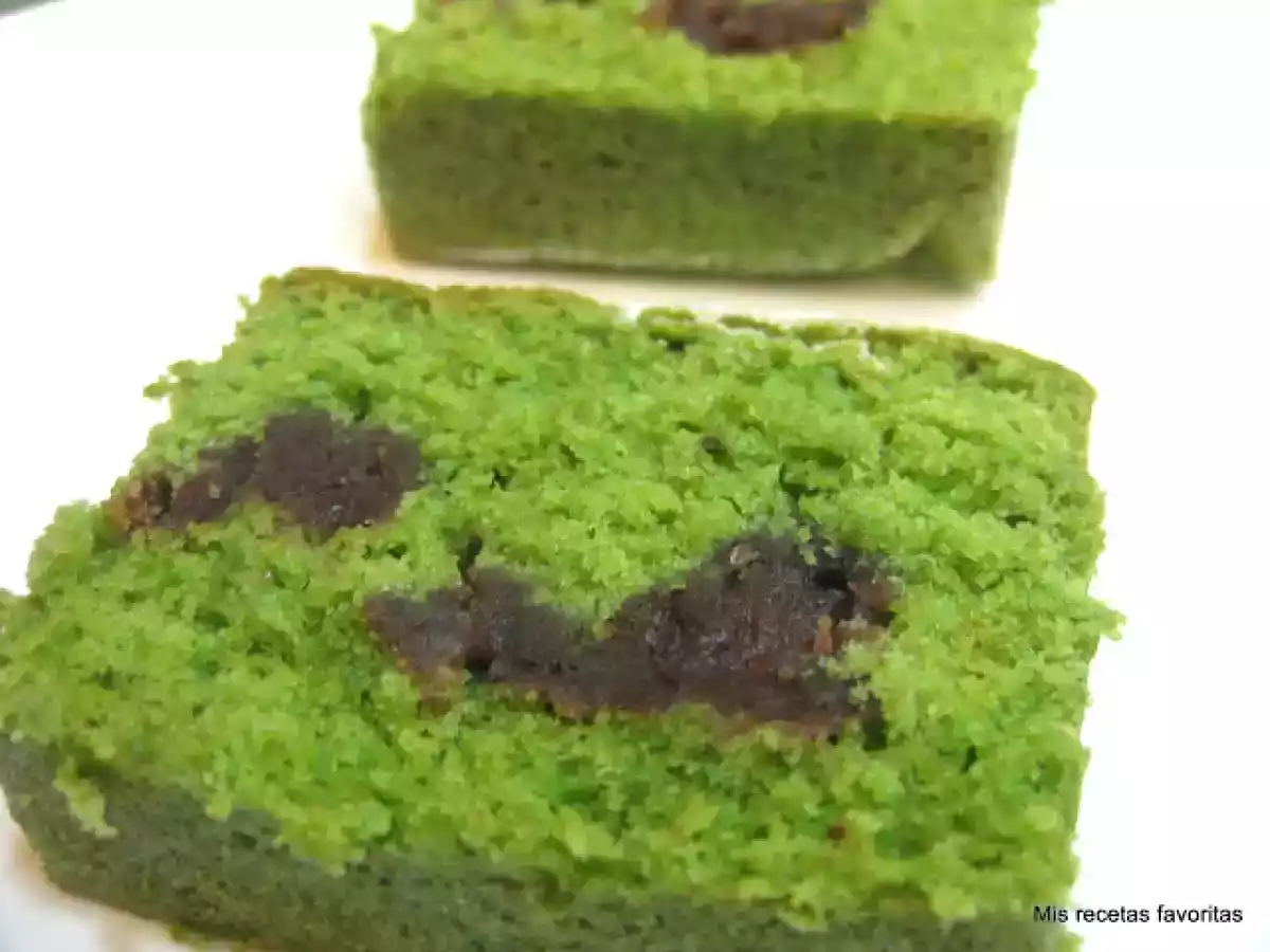 Ponqué de té matcha y judías rojas - foto 6