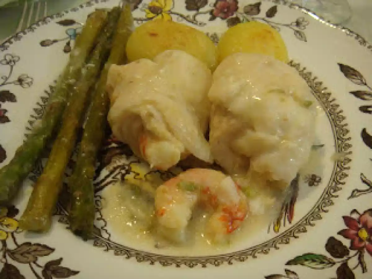 Popietas de Lenguado con Langostinos - foto 2