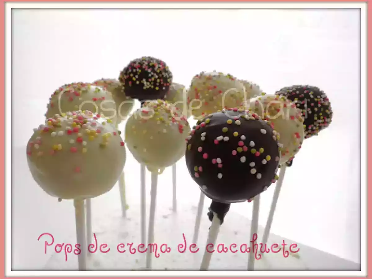 Pops de crema de cacahuete - foto 3