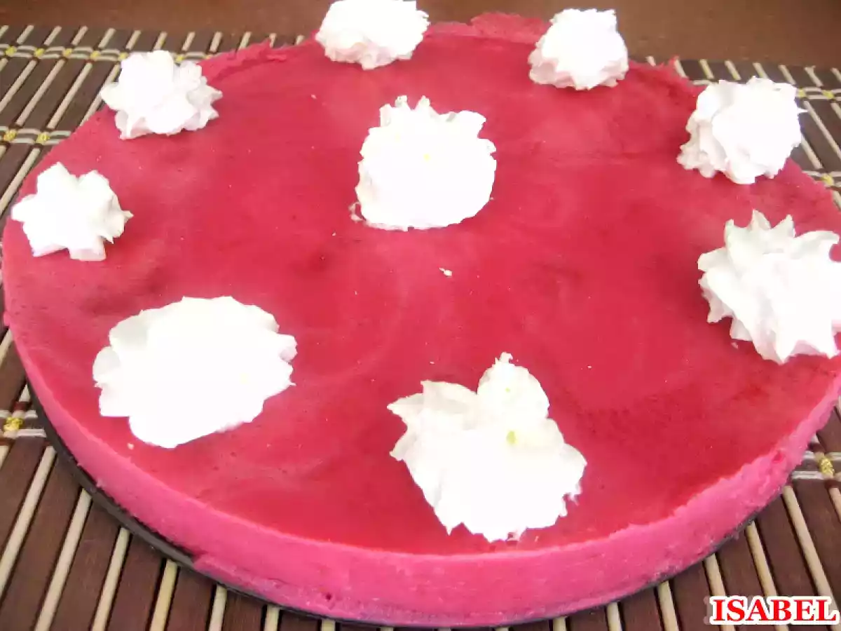 Postre de fresas con gelatina