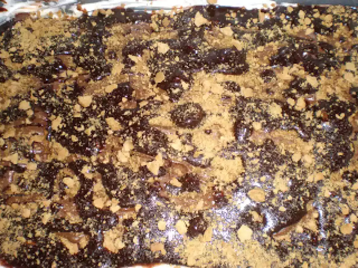 Postre de galletas, nata y nutella - foto 2