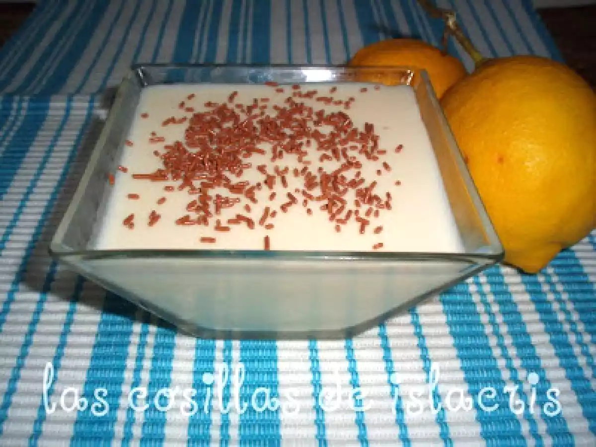 Postre de limón en tmx