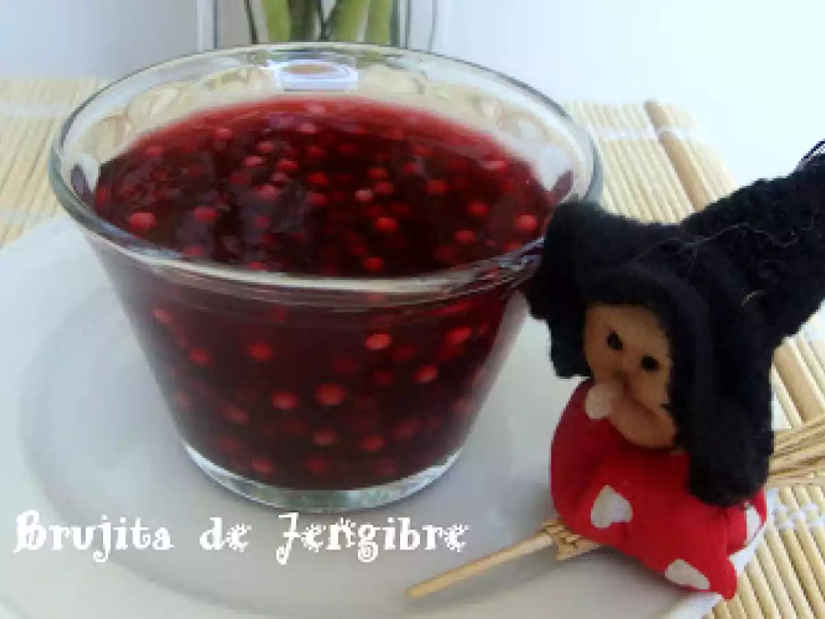 POSTRE DE PERLAS DE SAGÚ AL VINO TINTO...UN HECHIZO PRECIOSO!!!