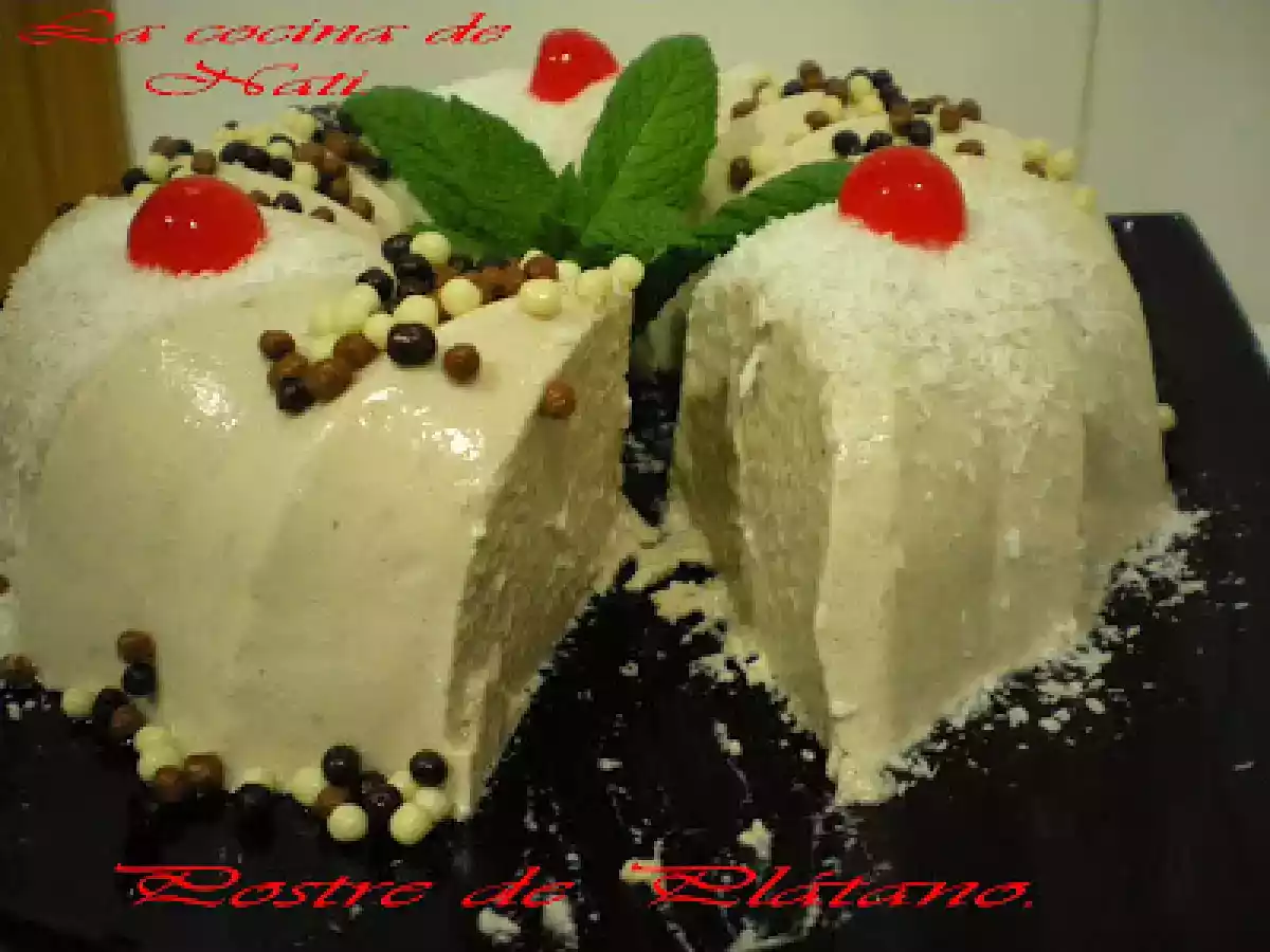 POSTRE DE PLÁTANO. - foto 2