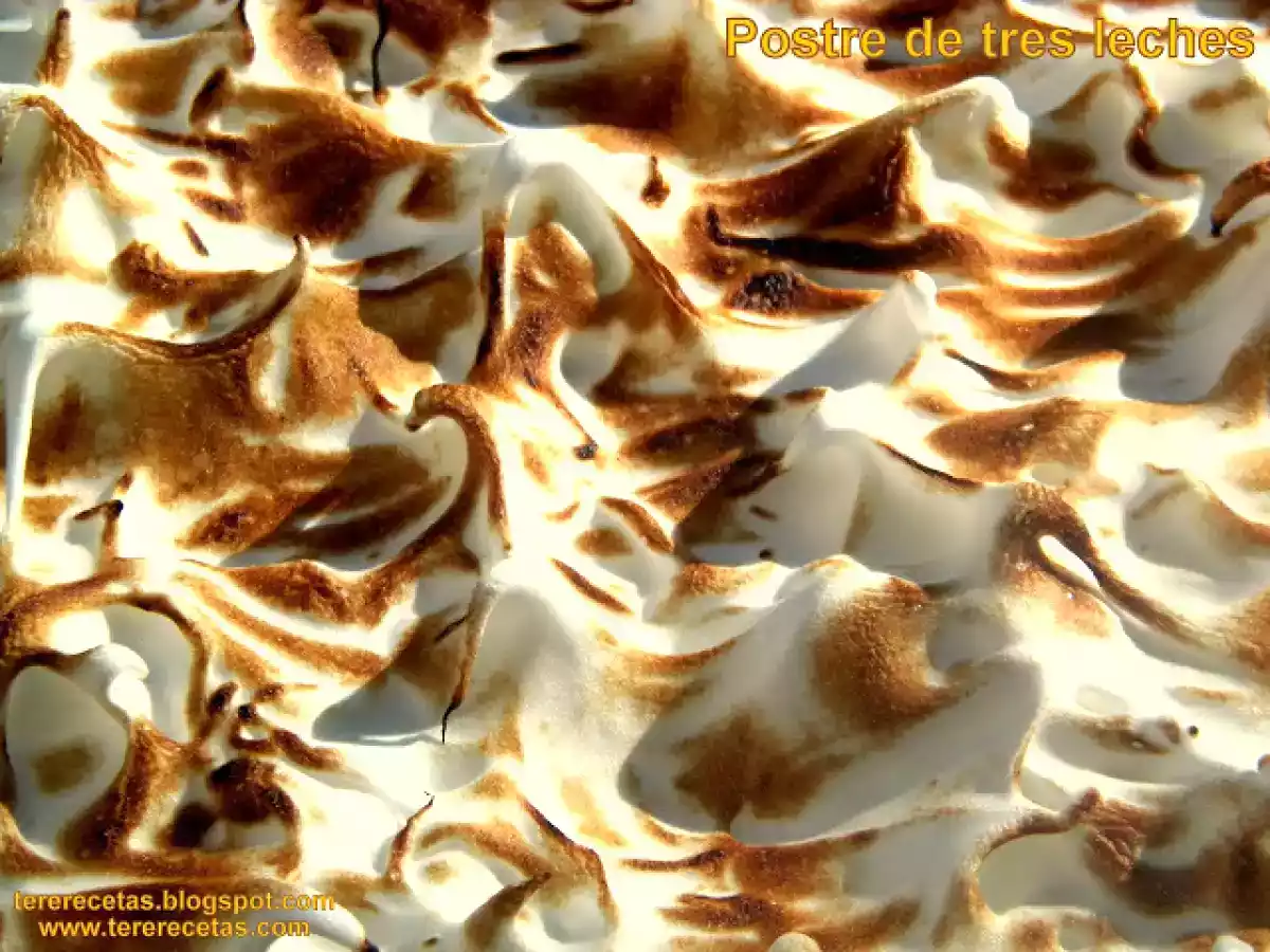 Postre de tres leches. - foto 2