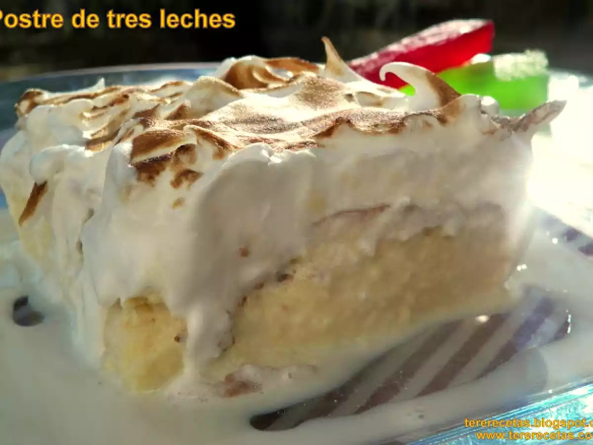 Postre de tres leches. - foto 3