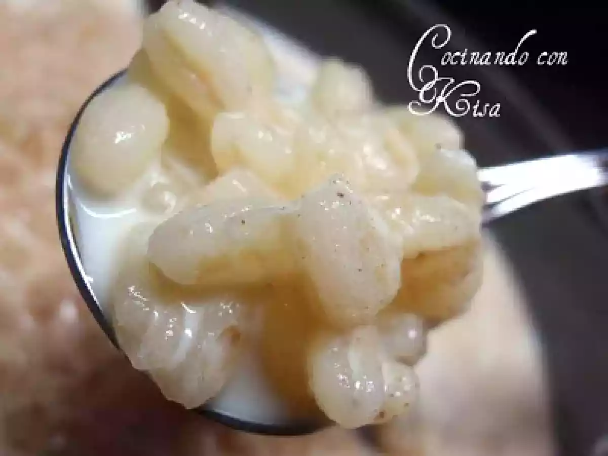 Postre de Trigo Tierno con Leche y Canela (chef of matic) - foto 2