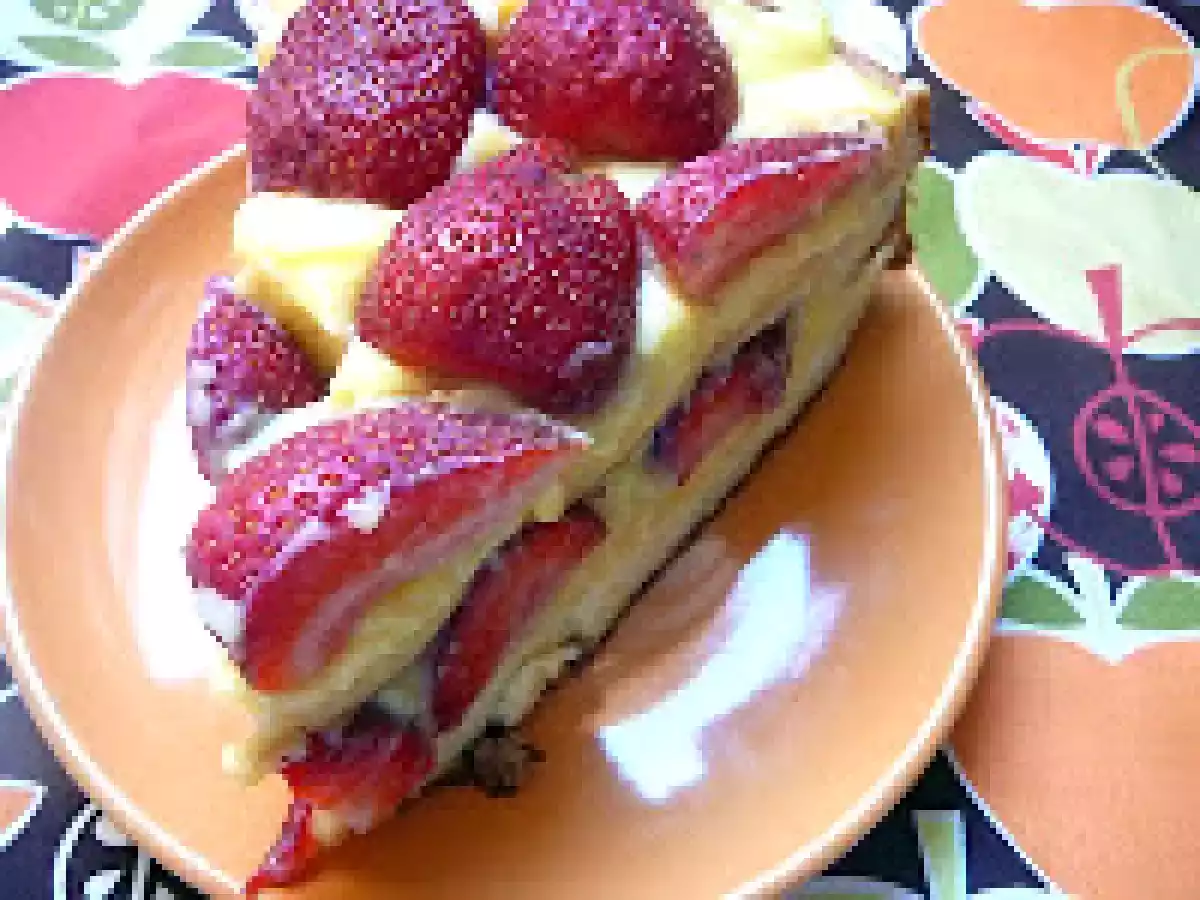 Postre espectacular de frutillas para Silvia - foto 2