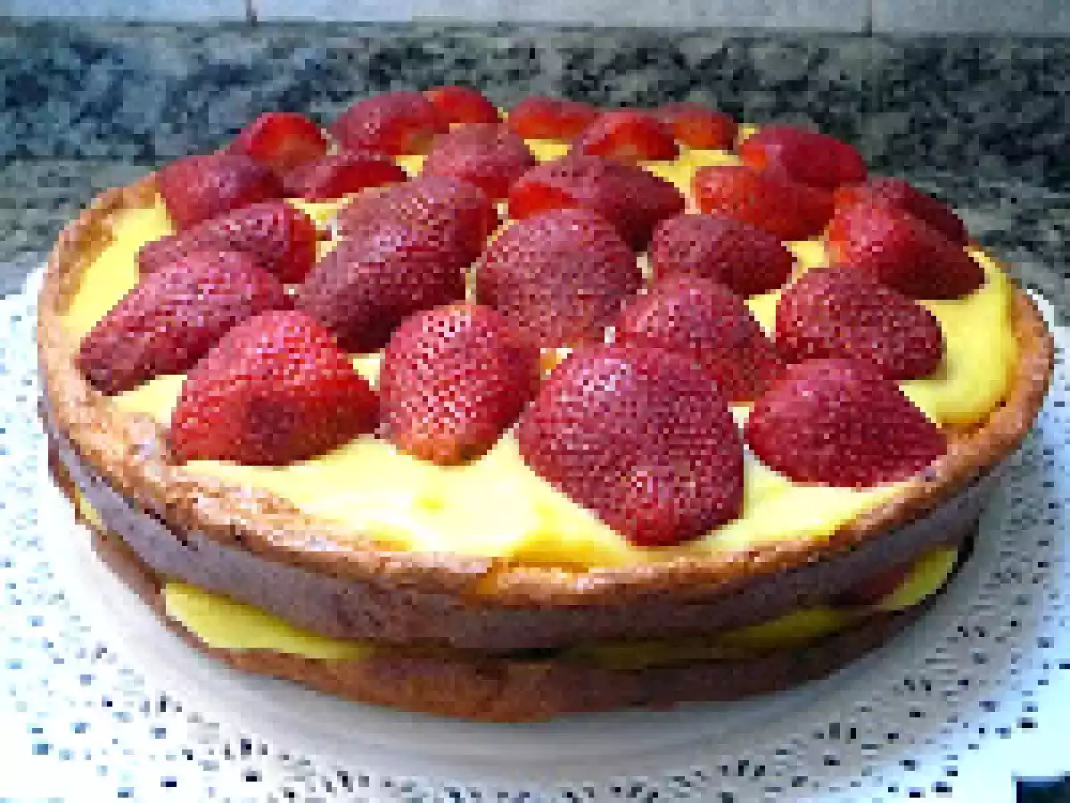 Postre espectacular de frutillas para Silvia - foto 3