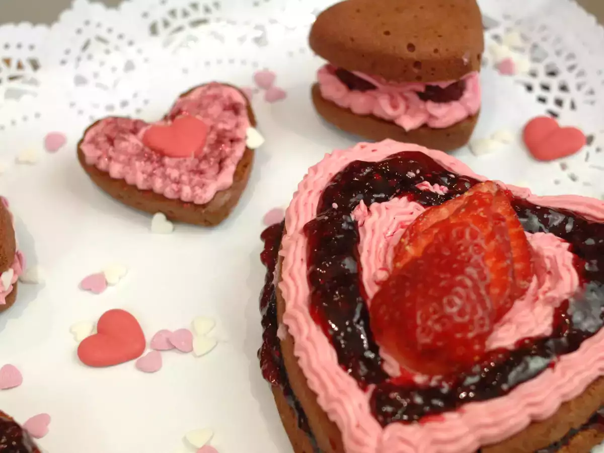 Postre vegano de San Valentín, FitKen