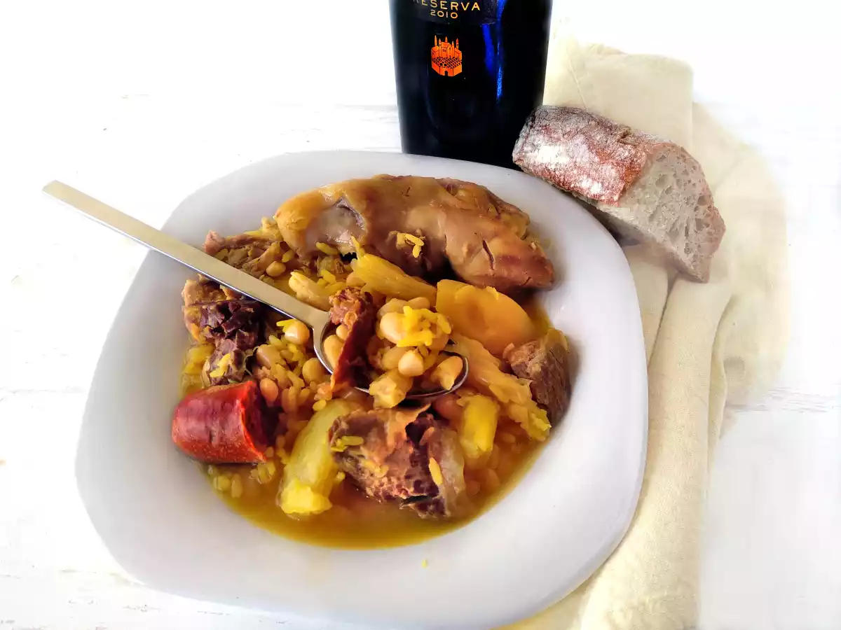 POTAJE BLANCO {receta de mi madre}