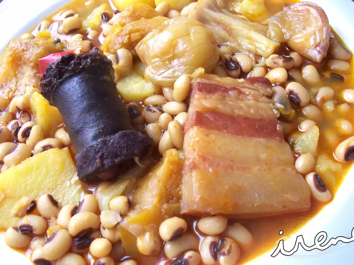 Potaje de alubias de carilla