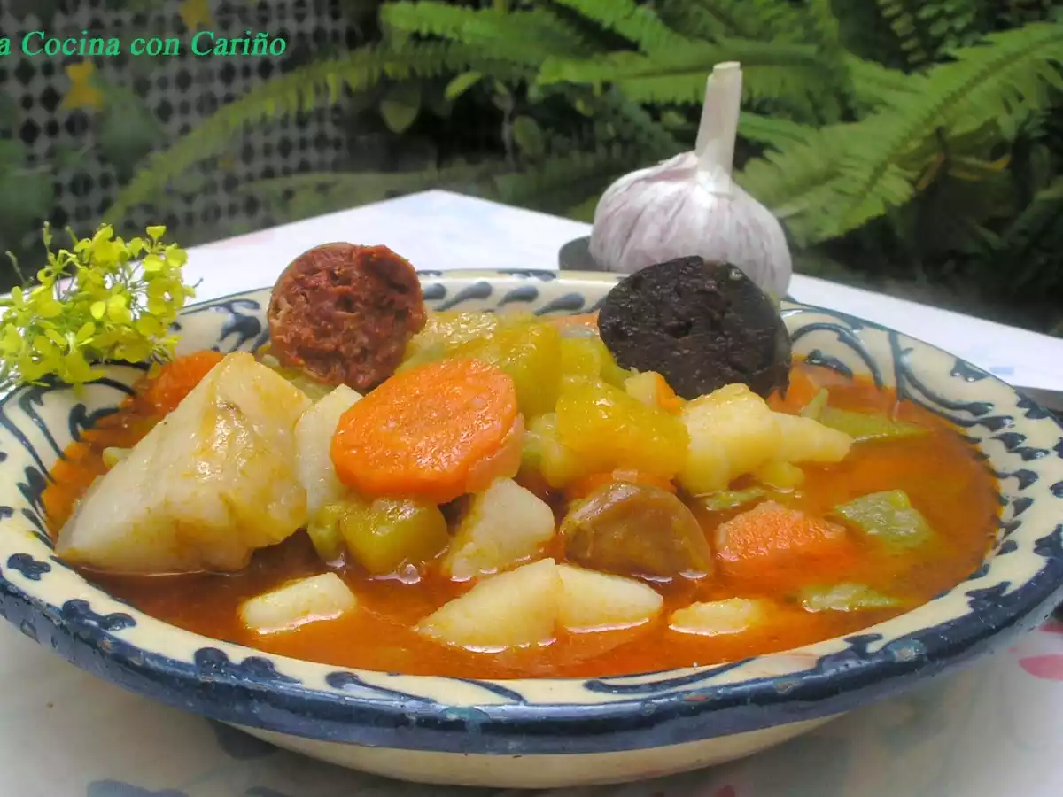 Potaje de calabaza y verduras - foto 5