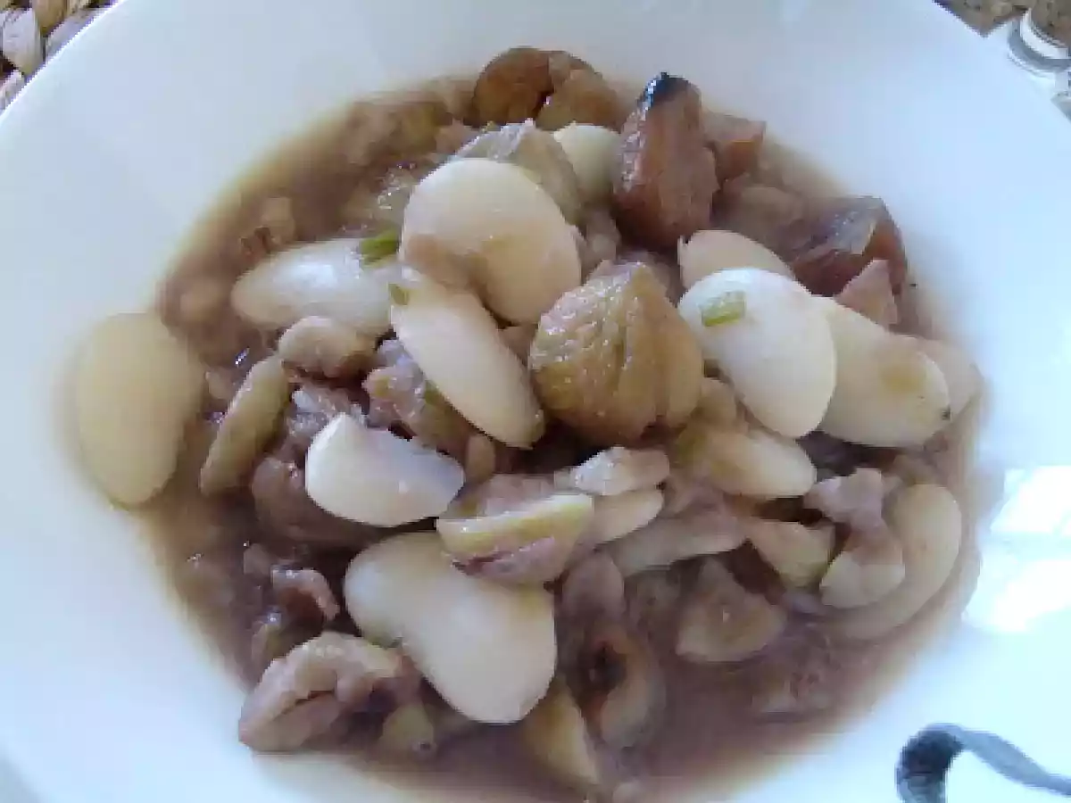 Potaje de castañas y judías - foto 2