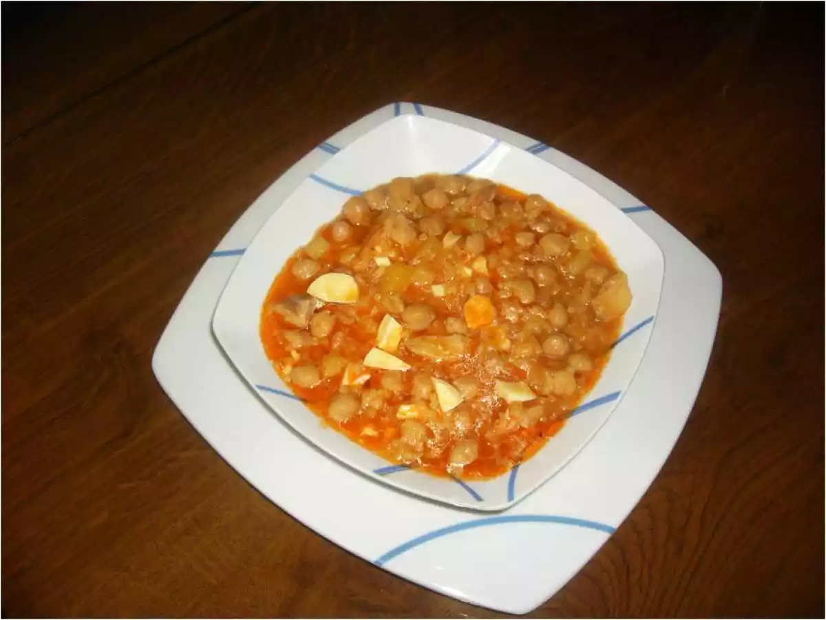 POTAJE DE GARBANZOS CON ARROZ - foto 3