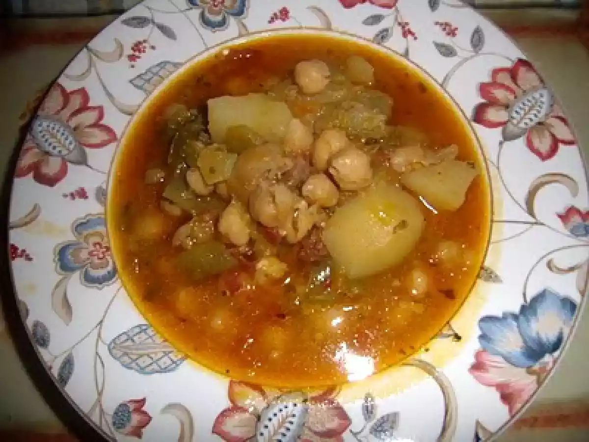 POTAJE DE GARBANZOS CON CALABAZA - foto 2