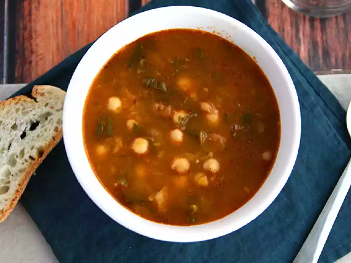 Potaje de garbanzos y espinacas (potaje de vigilia) - foto 2